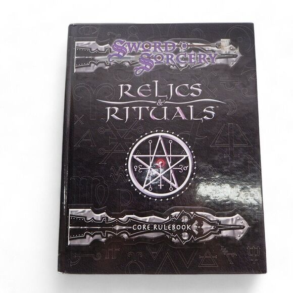 Swords Sorcery Relics & Rituals Dungeons & Dragon by Gary Gygax 2001 Hardcover - Picture 1 of 8